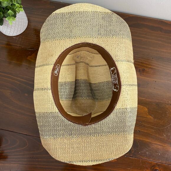 Rezgo Tipo Western Straw Hat Horse Theme Made in Mexico - Picture 7 of 11